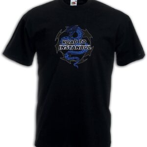 Settantallora - T-Shirt Maglietta T-Shirt celebrativa Finale Champions League Internazionale Milano. Maglia Road to Instabul 10