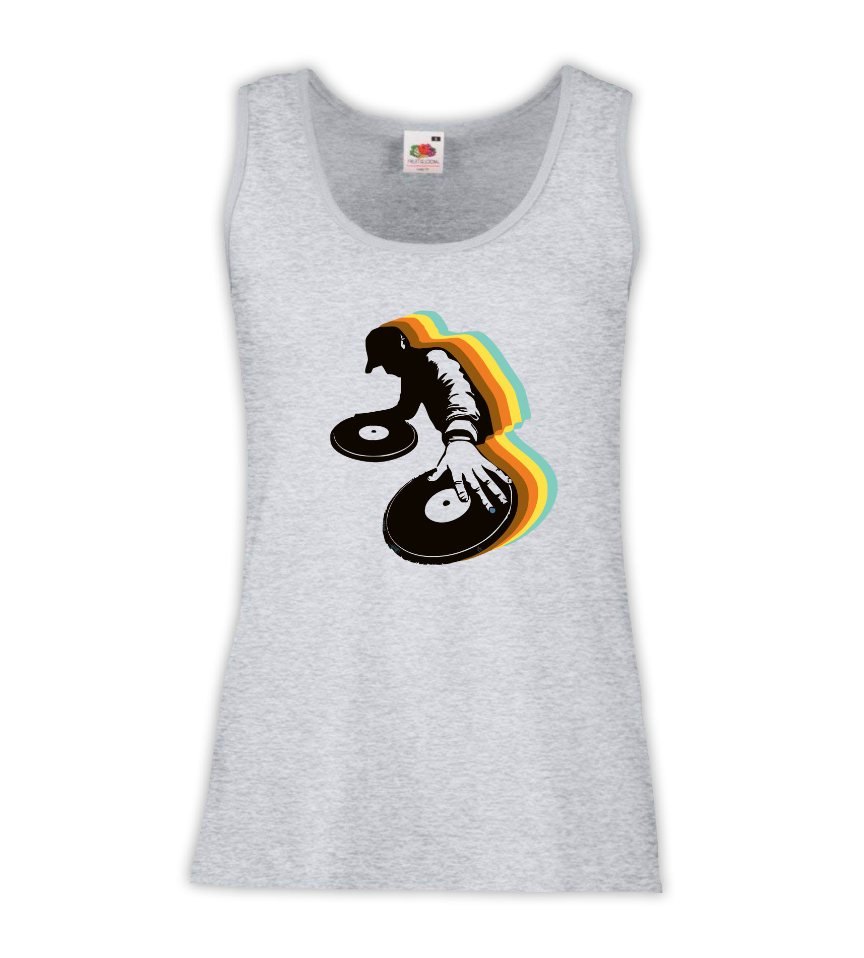 Canottiera Donna - J07 Dj Music Vintage 1 Canottiera Donna - J07 Dj Music Vintage