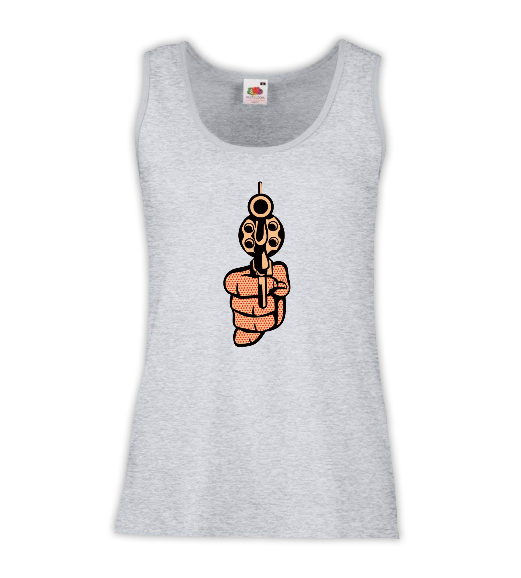 Canottiera Donna - J131 Pistola puntata Mira Armi Proiettile Gun Death 1 Canottiera Donna - J131 Pistola puntata Mira Armi Proiettile Gun Death