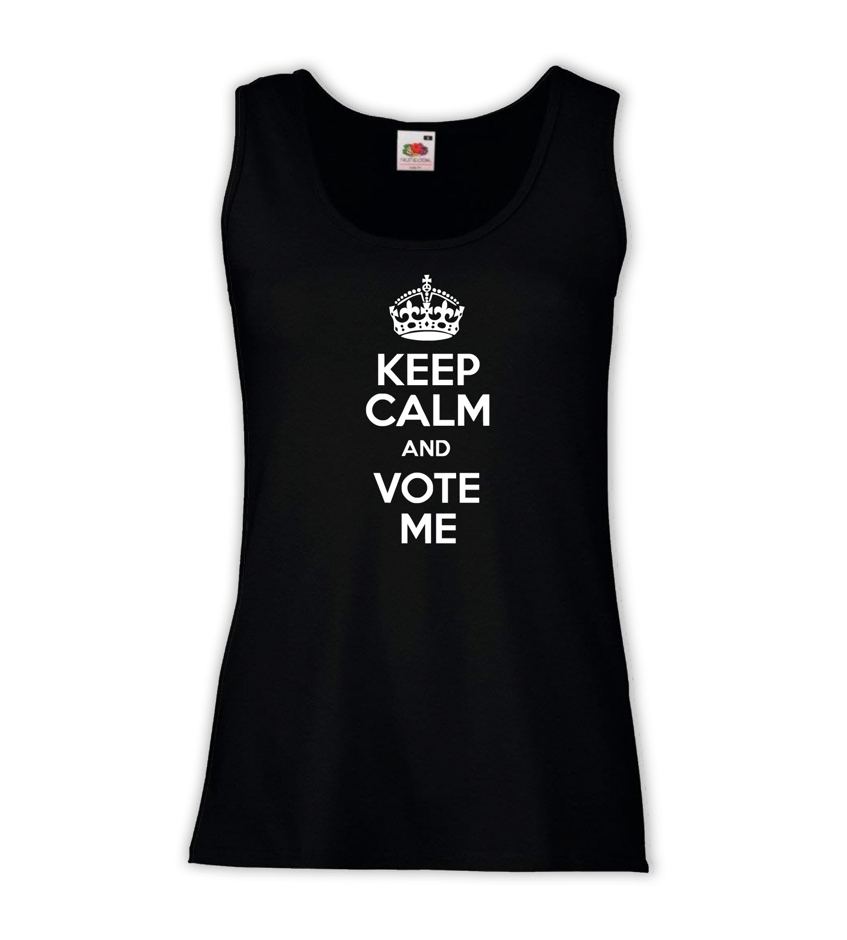 Canottiera Donna - J135 Keep and Calm Vote Me 1 Canottiera Donna - J135 Keep and Calm Vote Me