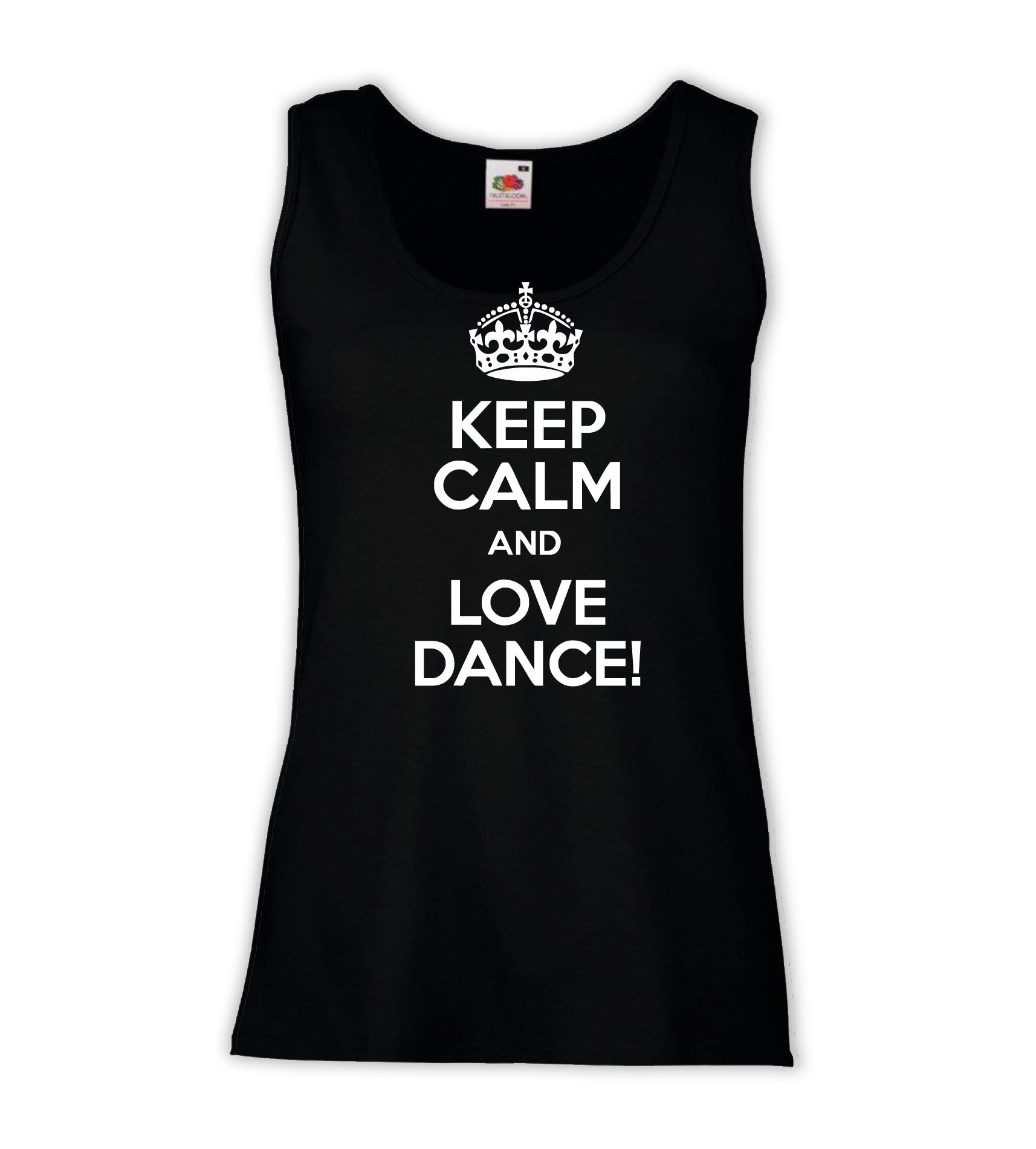 Canottiera Donna - J19 Keep Calm and love Dance 1 Canottiera Donna - J19 Keep Calm and love Dance