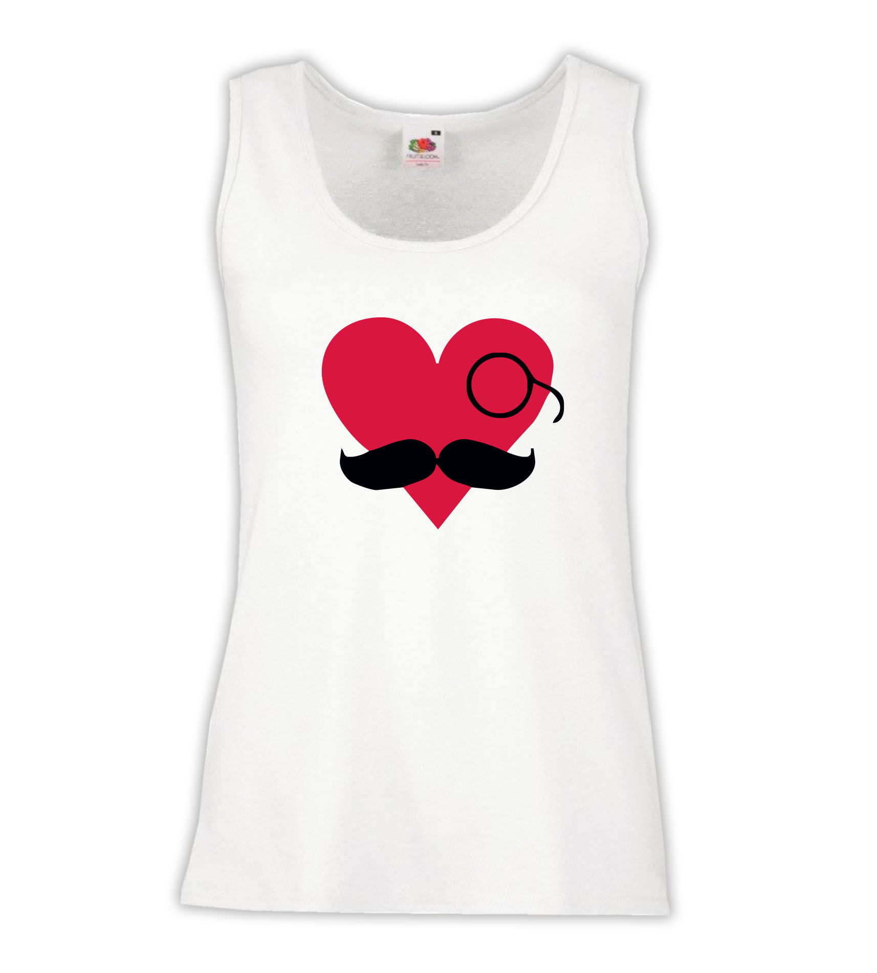 Canottiera Donna - J47 I love Gentlemen Mustache 1 Canottiera Donna - J47 I love Gentlemen Mustache