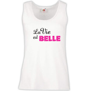 Canottiera Donna - J72 la vie est Belle