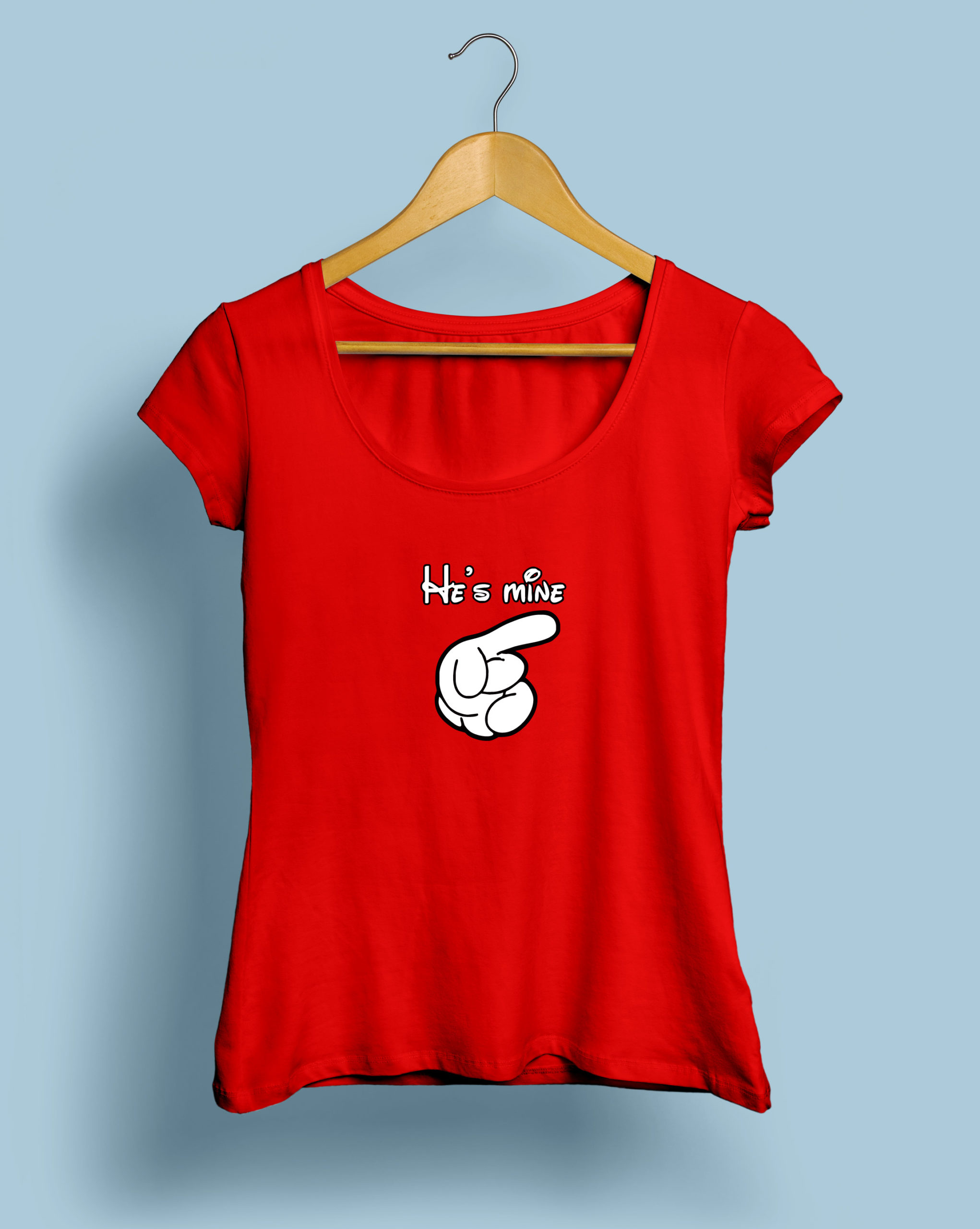 T-shirt donna - He's Mine 1 T-shirt donna - He's Mine
