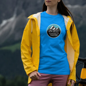 T-shirt Donna - Terminillo Treffen Motor Experience - Azzurra