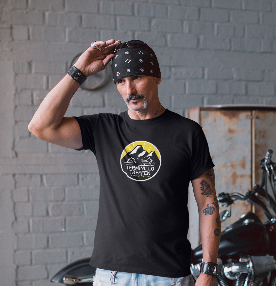 T-shirt Uomo - Terminillo Treffen SUMMER EDITION - Nera 1 T-shirt Uomo - Terminillo Treffen SUMMER EDITION - Nera